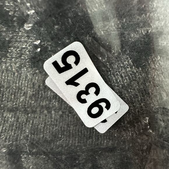 Neve Designs Sweater Womens Medium Black Gray Snowflake Wool Blend Maya Full Zip - Picture 11 of 11